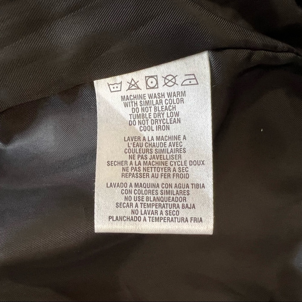 Harley Davidson Snap Front Cropped Moto Jacket with Made in Milwaukee P… - Picture 14 of 16
